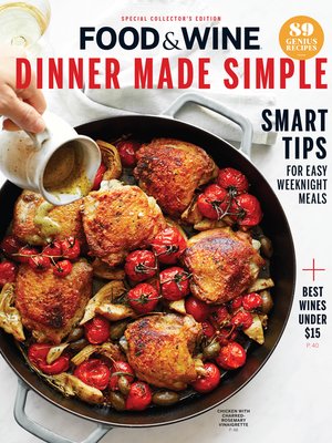 cover image of Food &amp; Wine Dinner Made Simple
